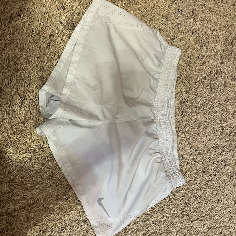 Nike Women's White Shorts
